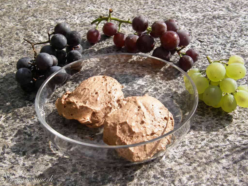 Schokoladenmousse mit tessiner Grappa